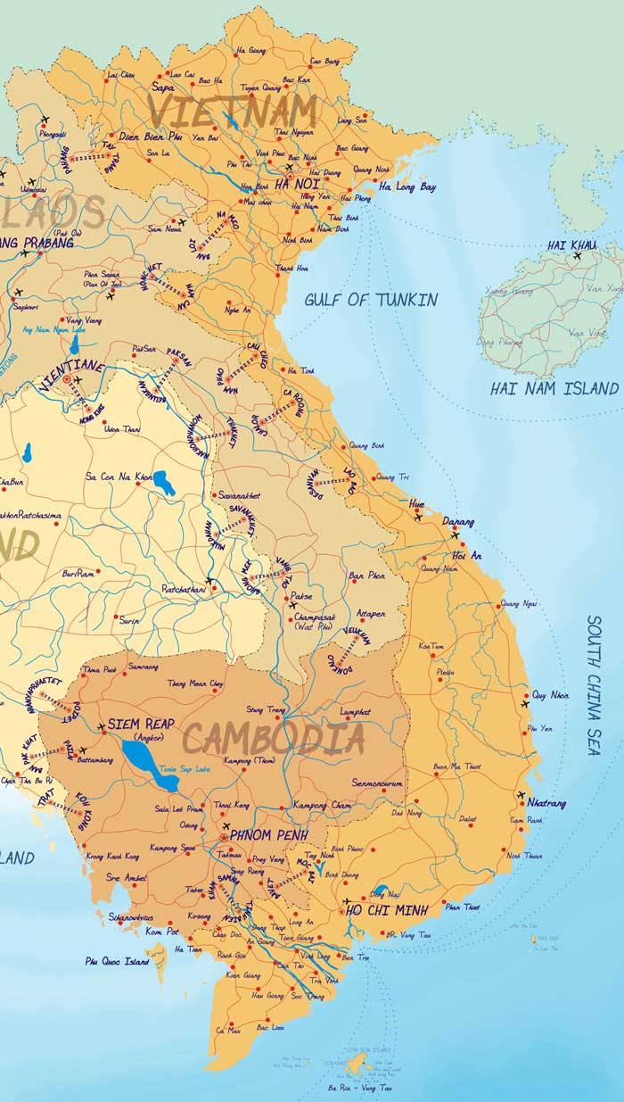 Map Vietnam